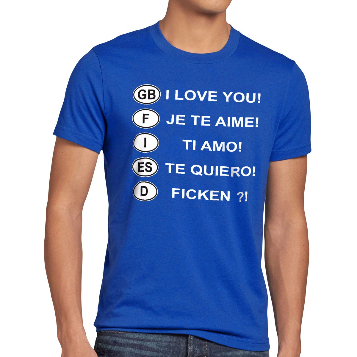Fun AutoKennzeichen Herren TShirt Urlaub Mallorca Sprüche Urlaub