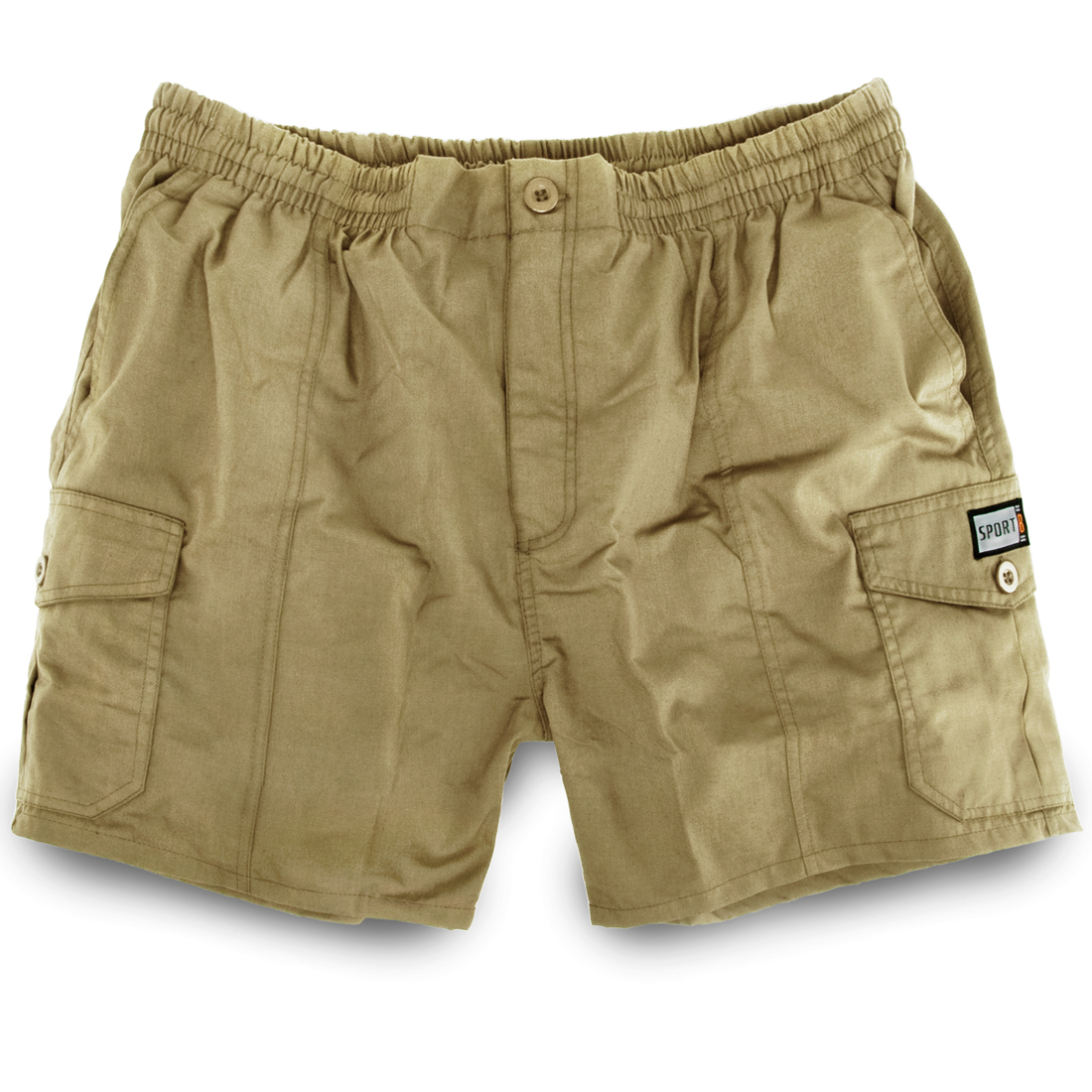 Herren Shorts CargoShorts kurze Hose elastischer Bund Sommer Bermuda
