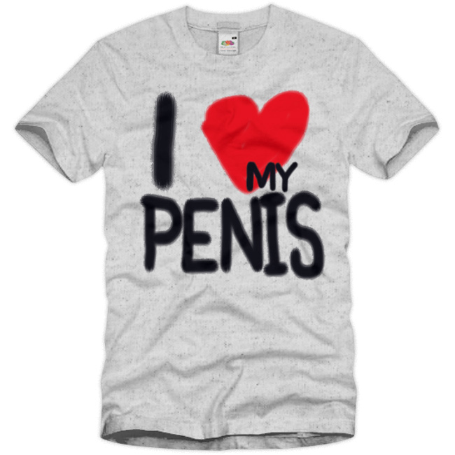 I Love My Penis T Shirt 3