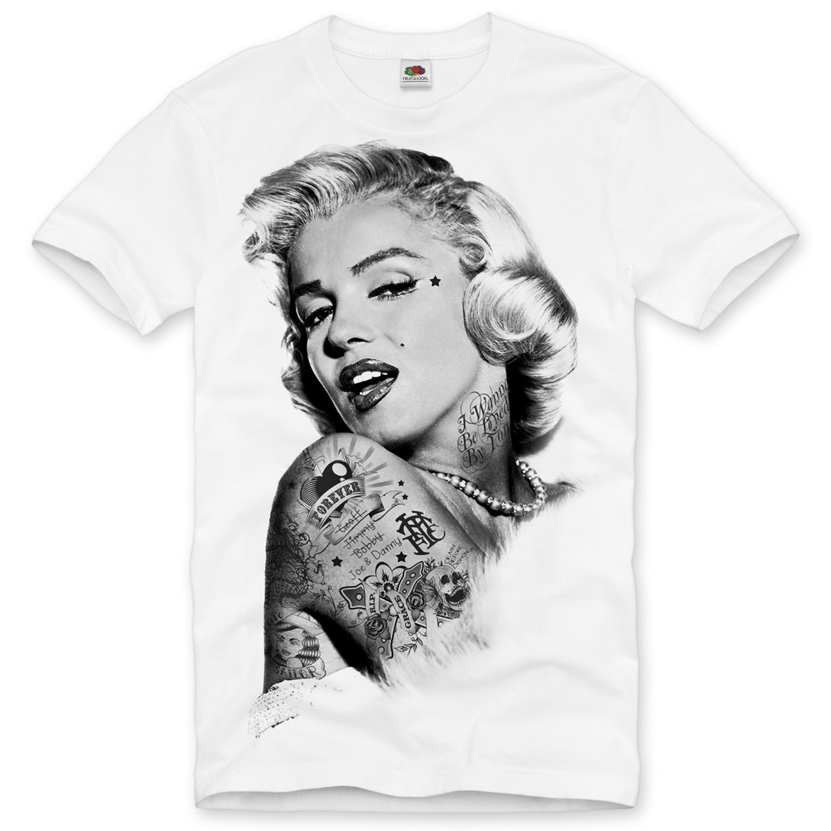 MARILYN MONROE tattoo T Shirt foto S M L XL XXL 3XL NEU  